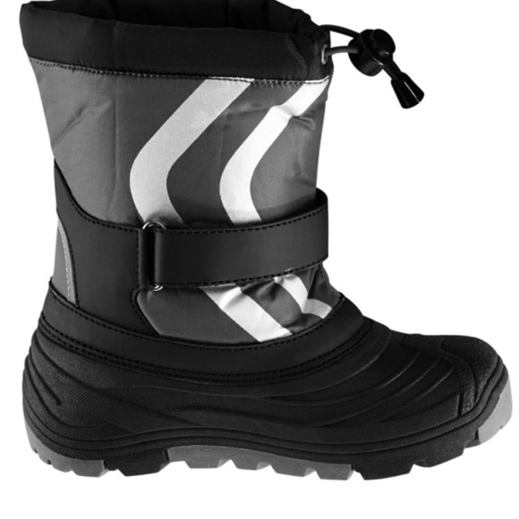 Oshkosh B'gosh Toddler Boys Arctic Snow Boot Waterproof Foot Fastener Gr… - Picture 4 of 6